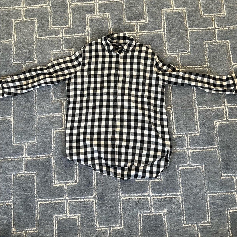 Madewell Plaid Shirt - Men’s xs fits like women’s S/M